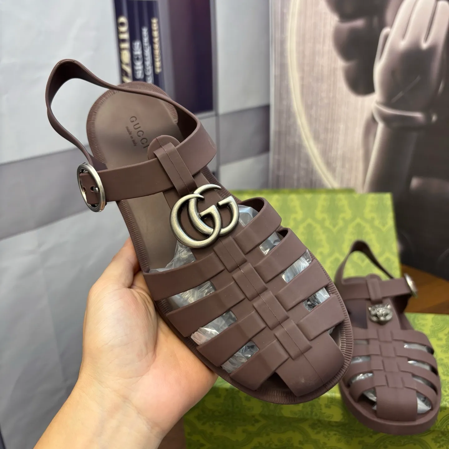 Men's shoes 260💰 [Gucci] Counter quality, top-quality original goods, real photos! Original TPU material, fine workmanship, comfortable; genuine 1:1 replica Size: 36 ~ 46
